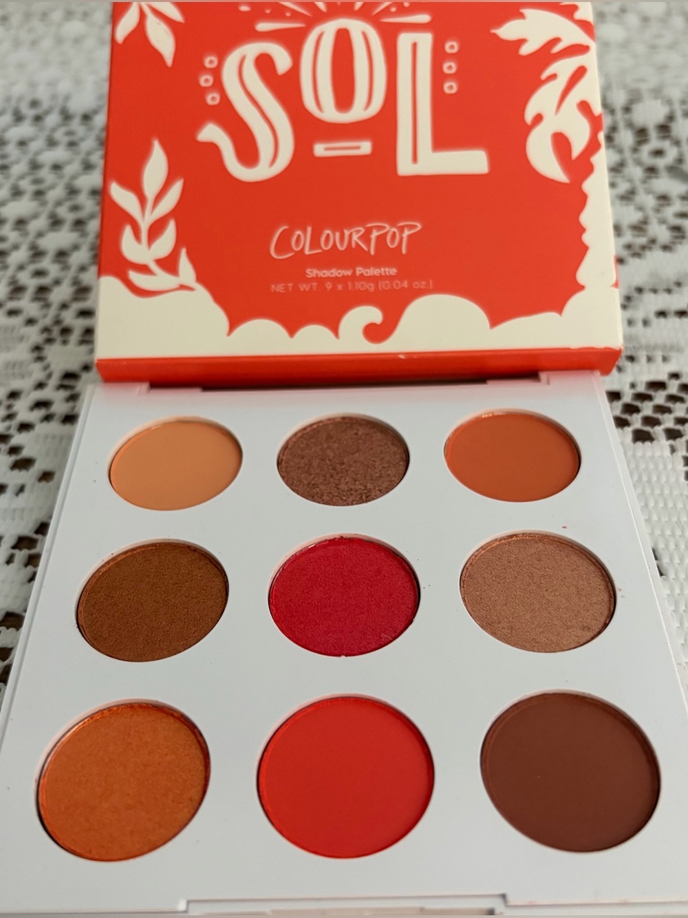 ColourPop SOL Eyeshadow Palette